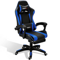 VIDITA Silla Gamer Ergonómica de Cuero PU de Alta Calidad, Reclinable 90‑135°, Soporta hasta 130 kg, Reposapiés Retráctil, Soporte para Cuello y Espalda, Ideal para Streaming, Hogar y Trabajo