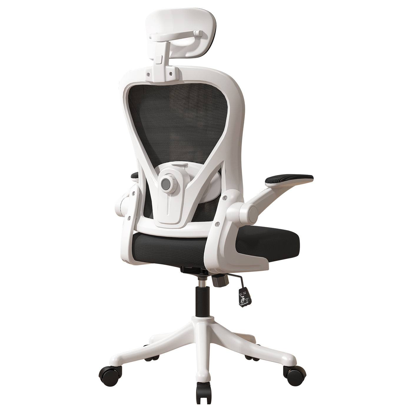 VIDITA｜Silla Ergonómica de Oficina Malla Negra Transpirable con Reposacabezas Ajustable, Soporte Lumbar Regulable, Altura Elevable, Giratoria 360°, Apoyabrazos Ajustables Ideal para Teletrabajo, Estudio y Gaming Casual en Casa