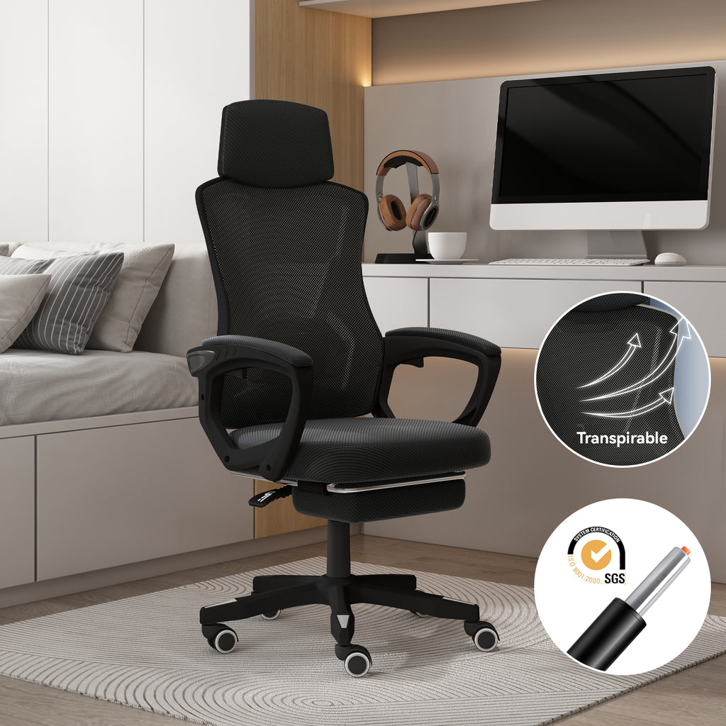 VIDITA|Silla de esports  | Silla multifuncional | Espalda ajustable de 145° | Tecnología altamente transpirable | Varilla de aire con certificación internacional SGS | Ideal para estudios, oficinas y dormitorios, también apta para esports